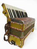 Rare Antique Sante Crucianelli Castelfidardo Italia Piano Accordion 120 Basses 4