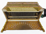 Rare Antique Sante Crucianelli Castelfidardo Italia Piano Accordion 120 Basses 4