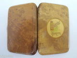 Rare Vintage Chesterfield Cigarette Case Holder, Marbled Metal Case, Mid Century