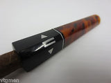 Vintage Cigarillo Cigarette Holder, Amber Bakelite, Art Deco, France, UNSMOKED