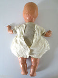 Vintage Composition Doll 20" Tall, Reliable Canada Doll, Eyelids, Sound, Mohair