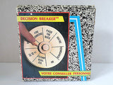 Vintage Business Office Game Wheel Decision Breaker, Fire Someone, Pass the Buck