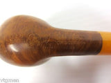 Bonfiglioli Tobacco Pipe, Bertiera Street VI, Bologna Italy, Rare Estate Pipe