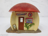 Vintage Faller Train House, Food Stand Mushroom, Beer, Ice Cream, Sausages