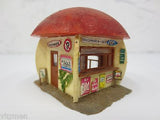 Vintage Faller Train House, Food Stand Mushroom, Beer, Ice Cream, Sausages