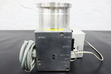 Pfeiffer Turbo Vacuum Pump TMH 261 w/ TC600 Controller, Air Cooling & Auto Valve