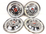 Vintage Studebaker 1950-1960 Hubcaps 15" Dog-Dish Wheel Covers SET OF 4