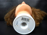 Vtg Dannyco Mannequin Head 10" Short Chatain Hair Cut, Store Display, Prop