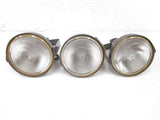 3 Industrial Juno Stainless Steel Spotlights for Track Lights, Luxury Lights, Swivels 180, Lot #1