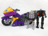 Takara 2002 Sideways with Crosswise and Rook Motorcycle Transformers Robots Autobots, Armada Super-Cons Series