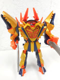 11" Tall Power Rangers Megazord Clawzord, Battlezord Deluxe Bandai, Combine w/ DX Samurai for Gigazord