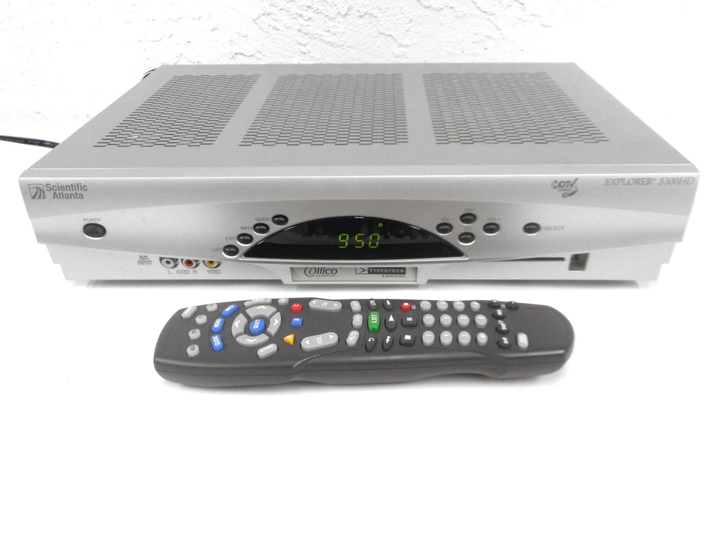 Activation Ready Scientific Atlanta Explorer 8300HD Videotron PVR Cable Box, 160 GB Recording with Remote