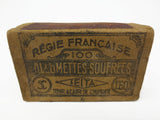 WWII Soldier Domino Game, French Seita Matchbox 100 Régie Francaise Allumette #1