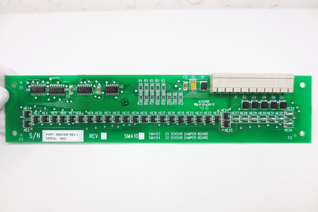 New Allfavor Sensor Damper Circuit Board Card Model SMA103P Rev.1, Serial 5042