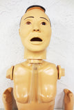 Medical Airway Manikin 59" Full Size Nasco Lifeform, Articulated Waist Arms Legs