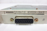 Siemens Simatic S5 6ES5524-3UA15 IM Com Processor w/ 6ES5752-0AA43 Card, Lot #1