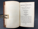 Antique 1820 History of Sir Charles Grandison Samuel Richardson 7 Book, Complete