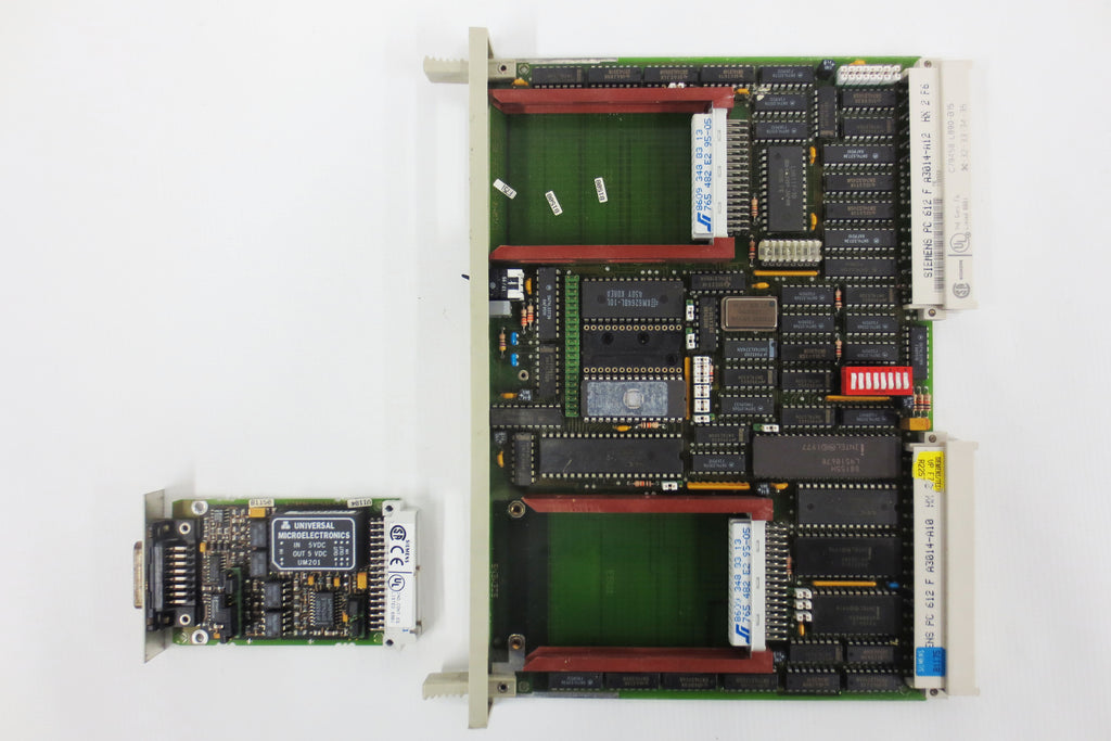 Siemens Simatic 6ES5524-3UA13 IM Com Processor w/ 6ES5752-0AA43 Card, Lot #2