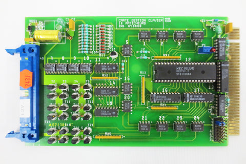 Schneider Merlin Gerin Centralp 16 Display Keyboard Control Board Card ZS579