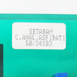 New Setaram Analog Input/Ouput Card 50/34183, Vacuum Circuit Board, 10 Relays