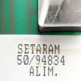 Setaram Industrial Power Supply Circuit Card Model 50/94834