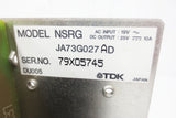 TDK Sumitomo Power Supply Model NSRG, JA73G027AD, Serial 79X05745