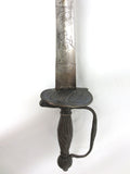 Antique French Sword Rapier 17th Century X" with Scabbard, Man Under Sun