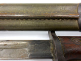 WWI 1917 US Remington Enfield Bayonet with Scabbard, Kills on Handle 22"