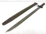 WWI 1917 US Remington Enfield Bayonet with Scabbard, Kills on Handle 22"