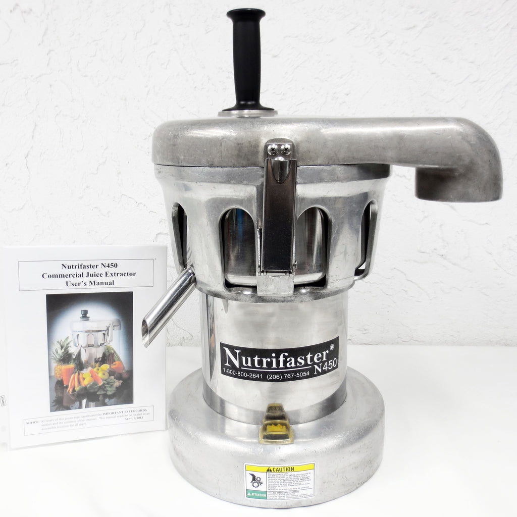 Nutrifaster N450 Commercial Juice Extractor Professional Juicer Processor 1.25HP