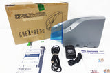 New Digital Check CheXpress CX30 Scanner 152001-01 w/ Box, Power Supply, Manual