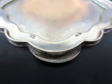 Antique Italian 800 Silver Cosmetic Case, Victorian Shell Shaped Powder Box