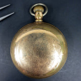 Antique 1902 Waltham Bartlett Railroad Pocket Watch 17 Jewels Model 1883