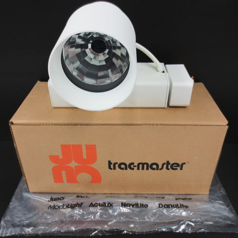 New Juno Trac-Master Lighting Spotlight TM232, 6400 Lumens 70 Watts T4.5, Swivel