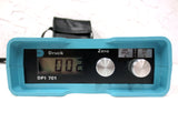 Druck DPI 701 Digital Pressure Indicator, Calibrated & Certified, 460frH20/200 psi g, Portable Shoulder Pouch