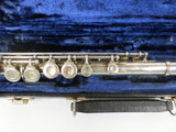 Vintage Severin USA Flute Model 7560 Serial 22317 with Case, Complete and Clean