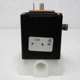 Burkert Solenoid Valve 24V/DC 8W 1/4" NPT PMAX 43PSI Model 0124 A 3/16 FF PD