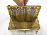 1920's Art Deco Gold Mesh Evening Purse by Whiting and Davis