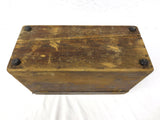 Antique Cooke & Sons Brass Surveyor Transit, Dovetail Wood Box