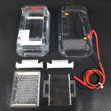 Hoefer HE 33 Mini Submarine Electrophoresis System w/ Agarose Gel Combs & Trays