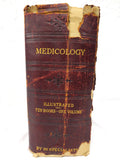 Antique Medical Book 1903, Medicology Encyclopedia, Illustrated Unfolding Plates