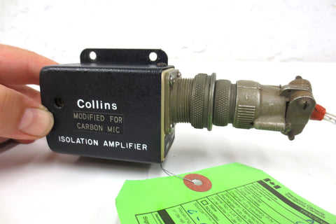 Collins Avionics Insolation Amplifier P/N 522-2866-000, Type 356C-4, Serial 17170, Inspected, Ready to Fly