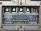 Rare 1930's Art Deco Gas Register Meter by Bowser, Art Deco Lamp