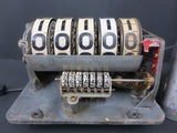 Rare 1930's Art Deco Gas Register Meter by Bowser, Art Deco Lamp