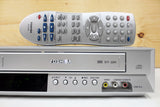 Toshiba DVD Player and Hi-Fi Stereo Video Cassette Recorder VCR SD-V383SC, Remote SE-R0066