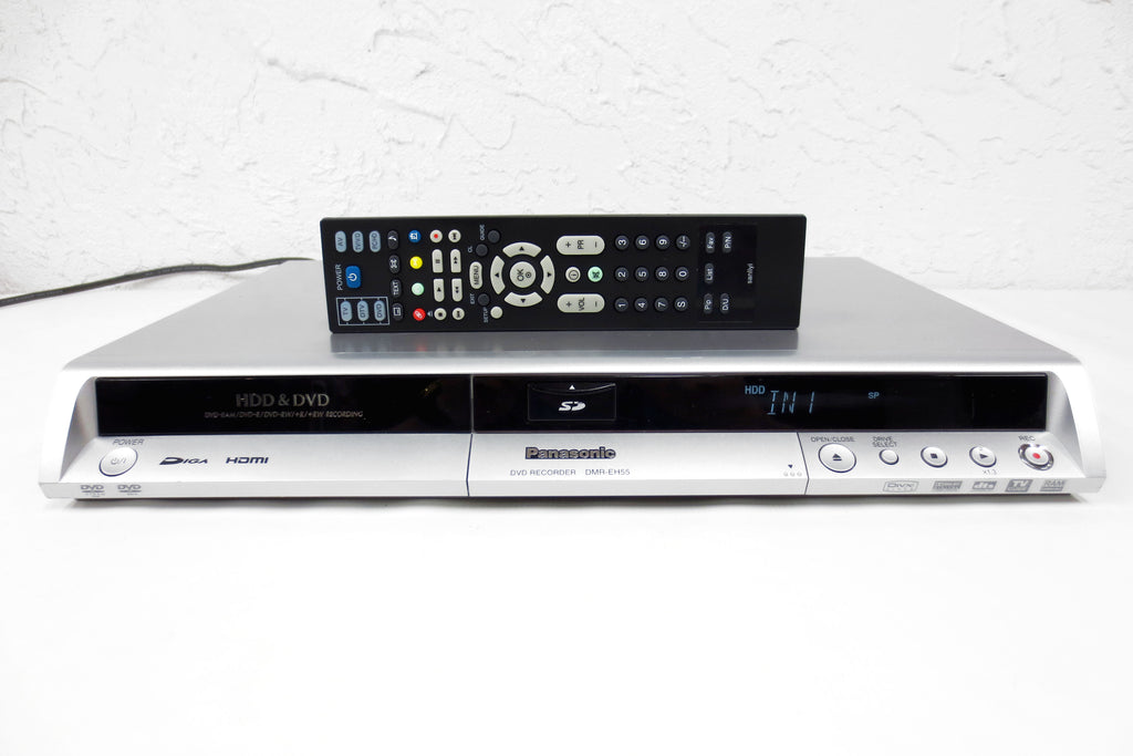 Panasonic DVD Recorder Diga DMR-EH55, 160GB 284Hrs Hard Disk HDD, TV Tuner