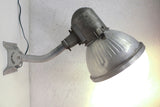 Vintage 1970s General Electric Pyrex Street Light Globe Fixture 12" Industrial Bubble Gum