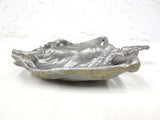 Antique 1900 Art Nouveau Tray Dish Woman Opening Her Arms and Dress