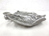 Antique 1900 Art Nouveau Tray Dish Woman Opening Her Arms and Dress