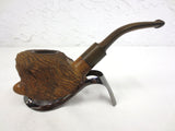 Vintage Estate Tobacco Pipe Topless Long Hair Woman by Briar, Custom Carved